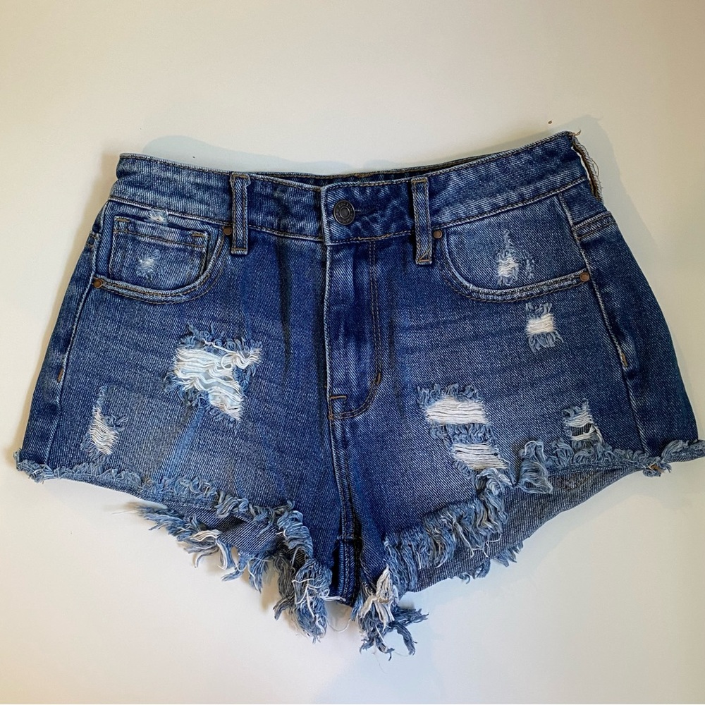 PacSun High Rise Denim Shorts